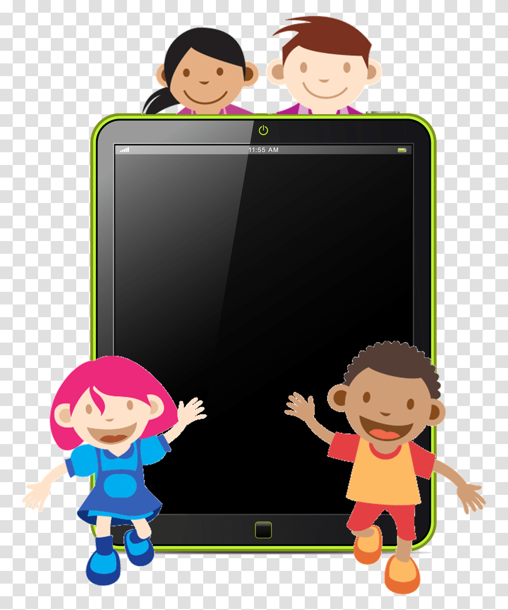 Tablet Clipart Ipad School Kid Ipad Clipart, Electronics, Computer, Monitor, Screen Transparent Png