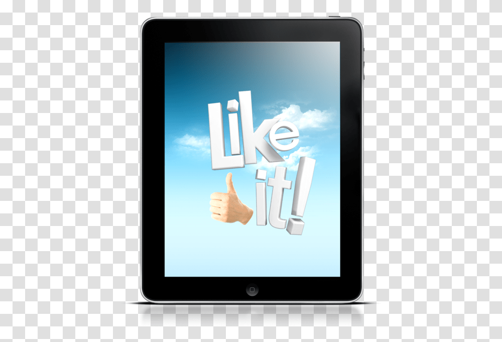 Tablet Computer, Electronics, Finger, Thumbs Up, Monitor Transparent Png