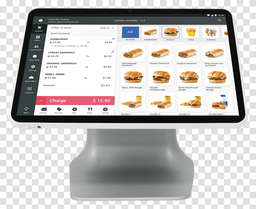 Tablet Computer, Electronics, Menu, Screen Transparent Png