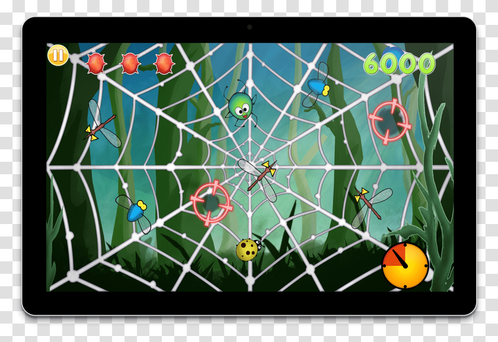 Tablet Computer, Electronics, Network, Spider Web, Plot Transparent Png