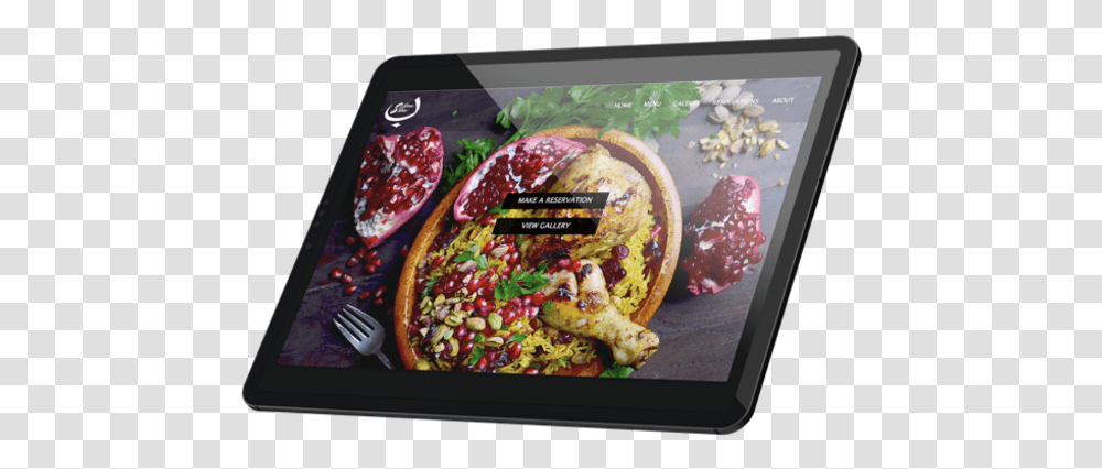 Tablet Computer, Electronics, Pizza, Food, Meal Transparent Png