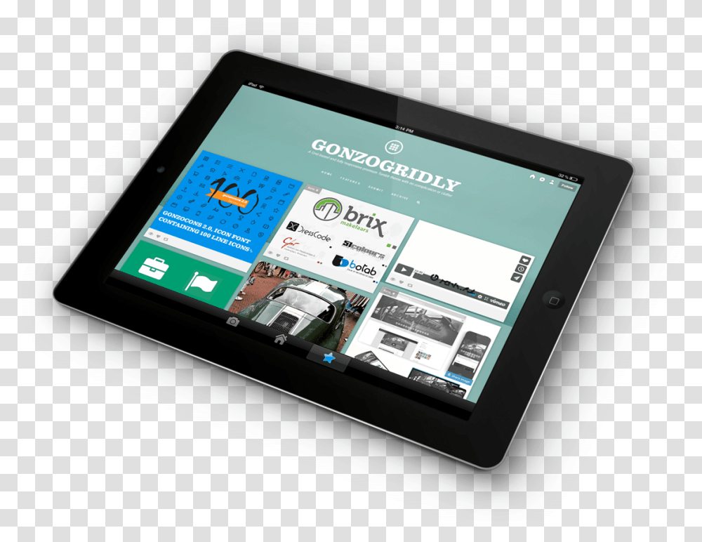 Tablet Computer, Electronics, Surface Computer Transparent Png