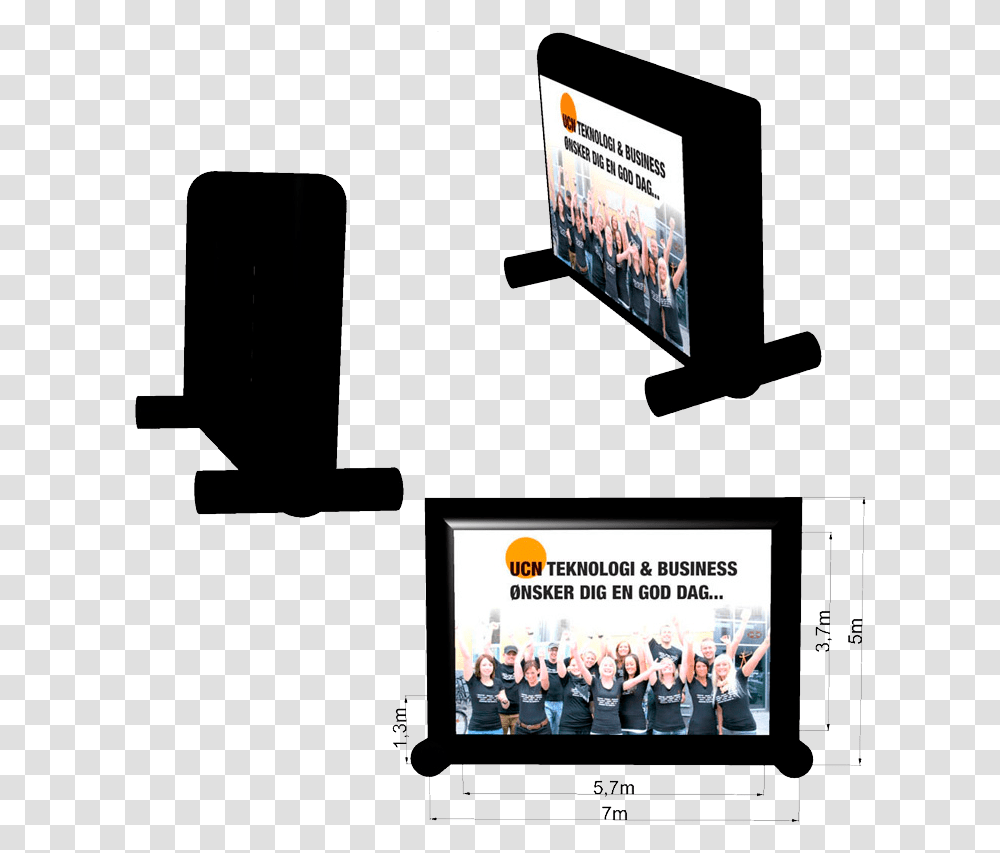 Tablet Computer, Person, Advertisement, Poster, Crowd Transparent Png