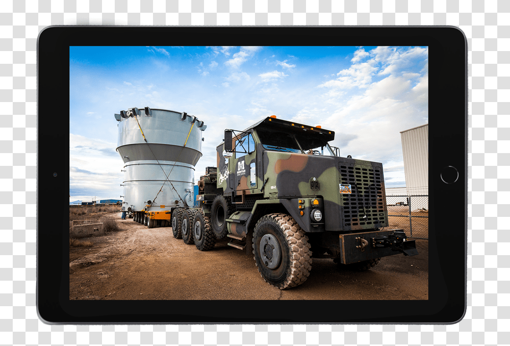 Tablet Computer, Truck, Vehicle, Transportation, Tire Transparent Png