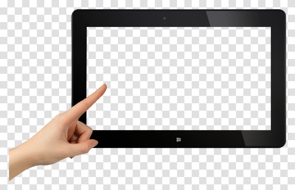 Tablet, Person, Human, Monitor, Screen Transparent Png