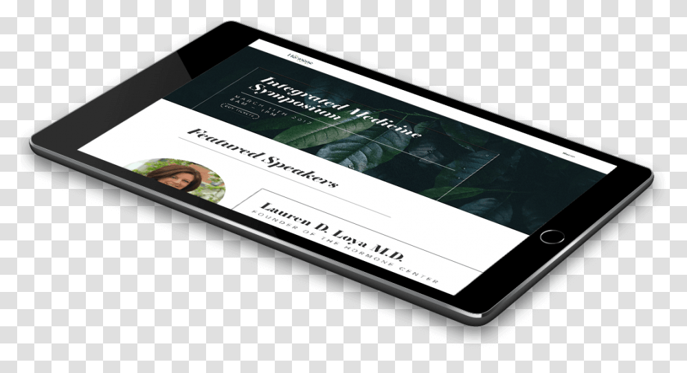 Tablet Website Example Iphone, Electronics, Mobile Phone, Cell Phone Transparent Png