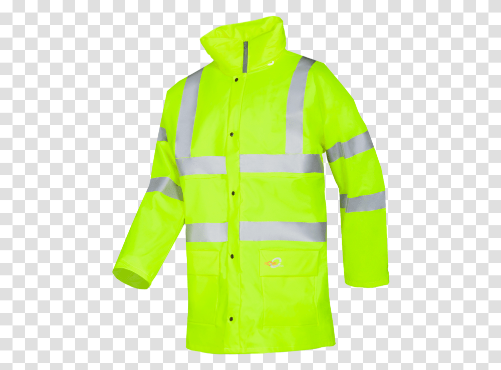 Tacana Hi Vis Yellow Hoodie, Apparel, Coat, Raincoat Transparent Png