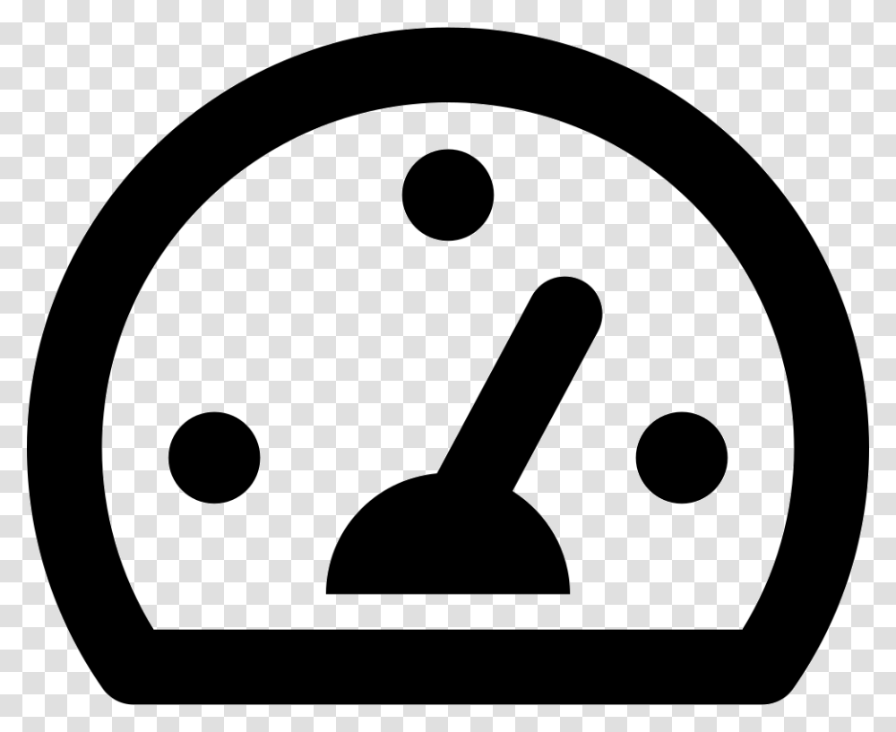 Tachometer Icon Free Download Tachometer Icon, Stencil, Tire Transparent Png