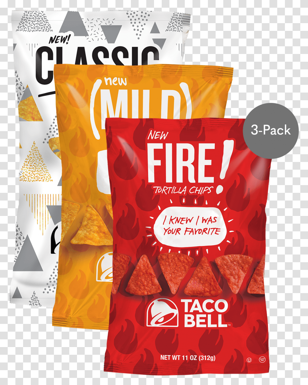 Taco Bell Chips Fire Taco Bell Chips 9.75 Oz, Advertisement, Poster, Flyer, Paper Transparent Png