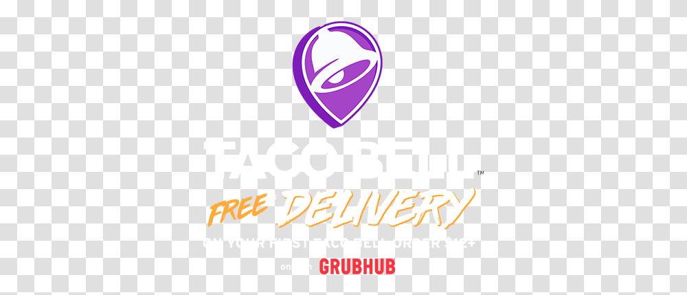 Taco Bell Free Delivery For Halloween Milled Language, Logo, Symbol, Trademark, Poster Transparent Png