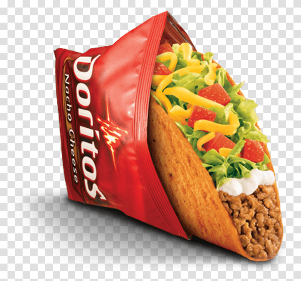 Taco Bell Tacos, Hot Dog, Food Transparent Png