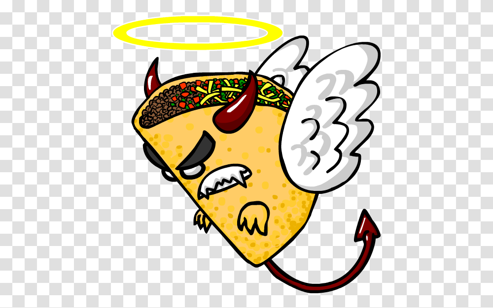 Taco Clip Art Taco With Angel Wings, Coffee Cup, Meal, Food, Dynamite Transparent Png