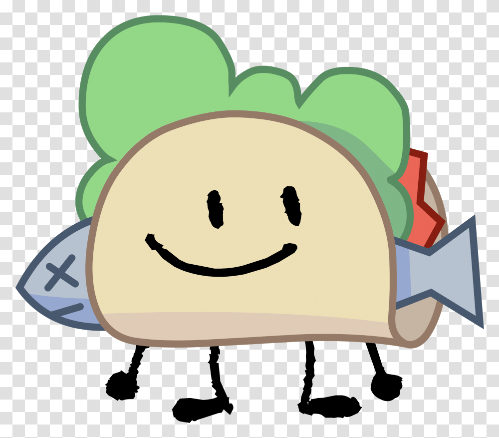 Taco Clipart Bfb Taco, Cushion, Pillow, Food, Word Transparent Png