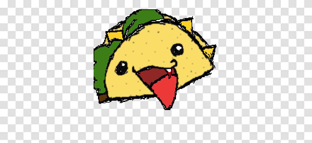 Taco Clipart Pixel, Label, Animal, Sweets, Food Transparent Png