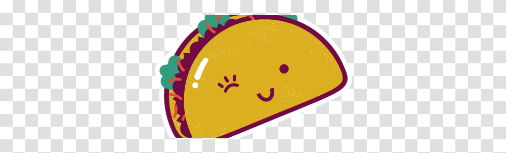 Taco Clipart Smiley, Label, Sticker Transparent Png