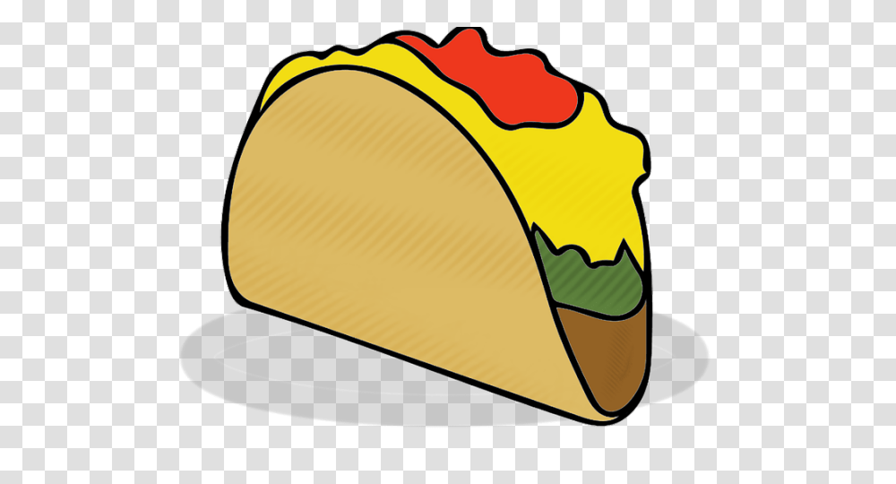 Taco Clipart Spanish Food, Apparel, Hat, Baseball Cap Transparent Png