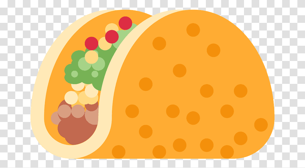 Taco Emoji Clipart Twitter Taco Emoji, Food, Sweets, Confectionery, Plant Transparent Png