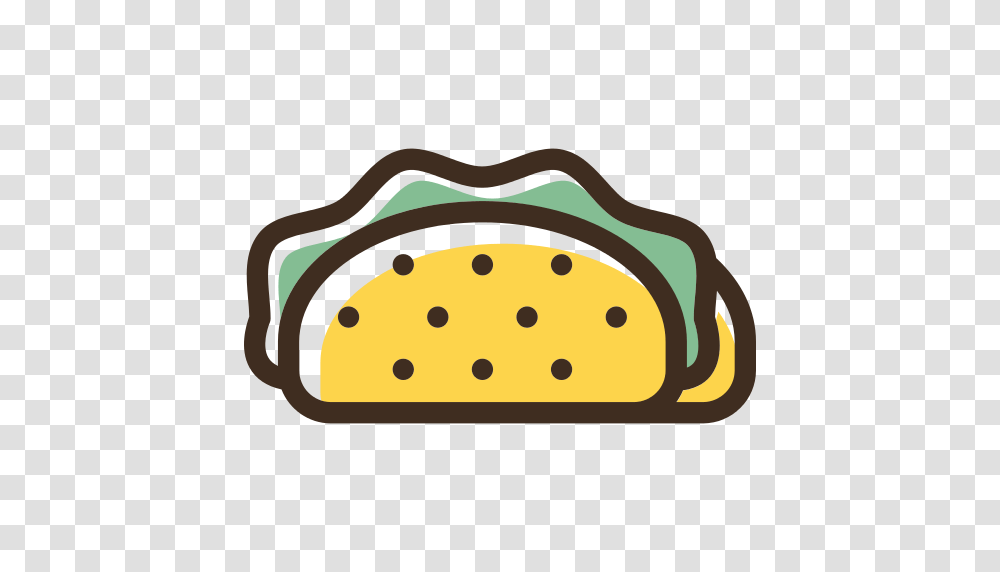 Taco Icon, Food, Sweets, Confectionery, Lunch Transparent Png