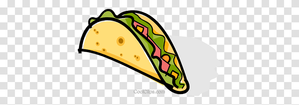 Taco Royalty Free Vector Clip Art Illustration, Food Transparent Png