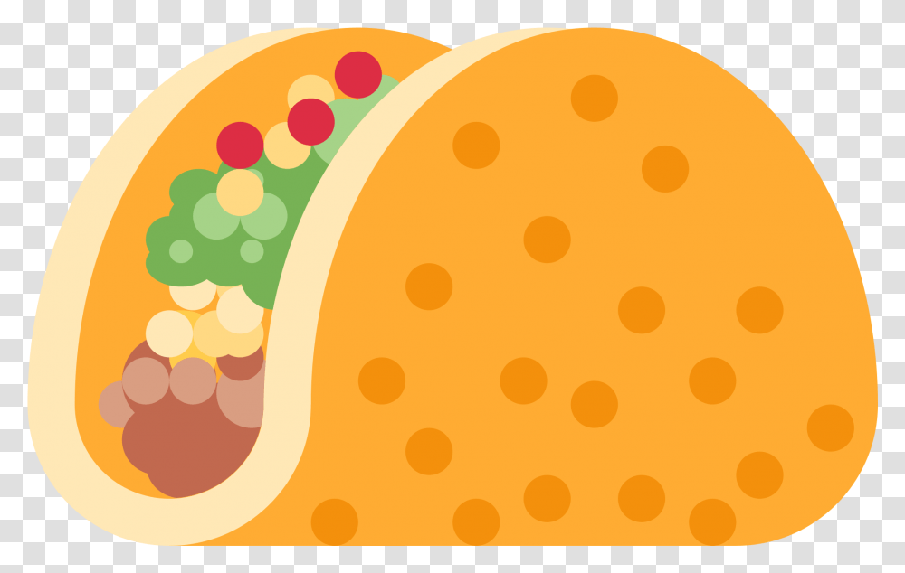 Taco Sticker By Twitterverified Account Discord Taco Emoji, Food, Egg, Sweets, Confectionery Transparent Png