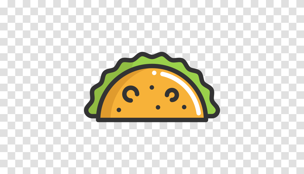 Taco Taco Fruits Icon With And Vector Format For Free, Label, Architecture, Building Transparent Png