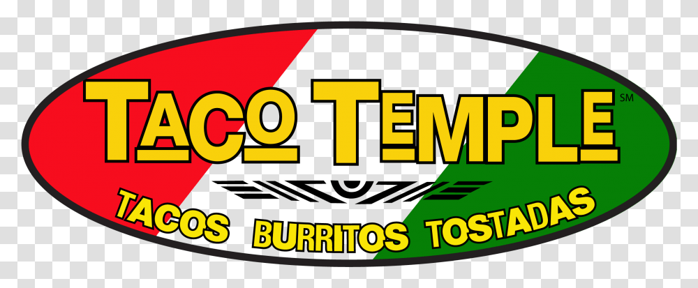 Taco Temple, Label, Number Transparent Png