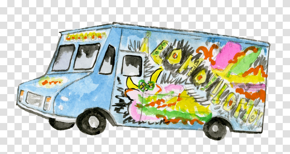 Taco Truck Food Truck Background Transparent Png