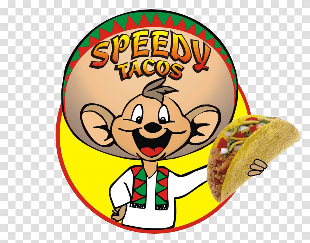 Tacos Clipart Mexican Restaurant, Label, Food, Sticker Transparent Png