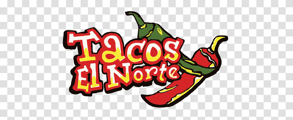 Tacos El Norte Libertyville Illinois, Label, Plant, Food Transparent Png