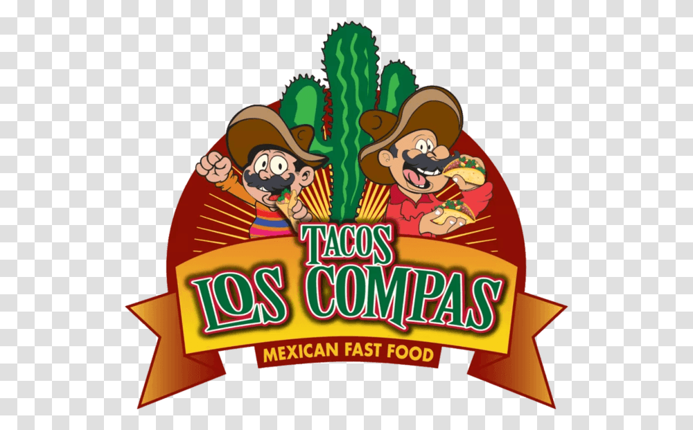 Tacos Los Compas Logo Tacos Los Compas, Leisure Activities, Crowd, Meal, Food Transparent Png