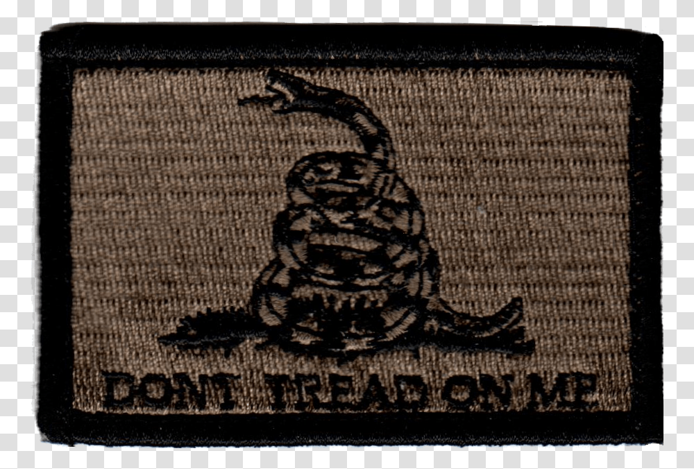 Tactical Donquott Tread On Me Coyoteblack Patch Indian Cobra, Rug, Home Decor, Mat, Doormat Transparent Png