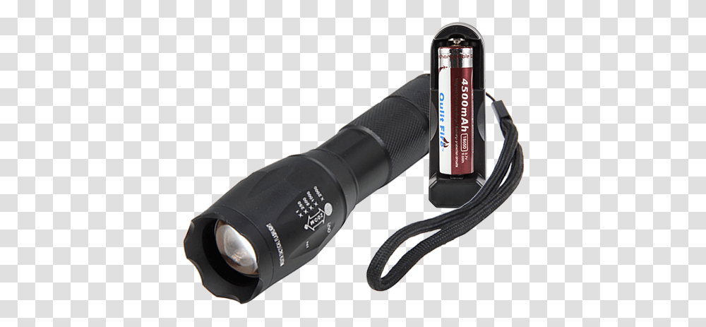 Tactical Flashlight Monocular, Lamp, Blow Dryer, Appliance, Hair Drier Transparent Png