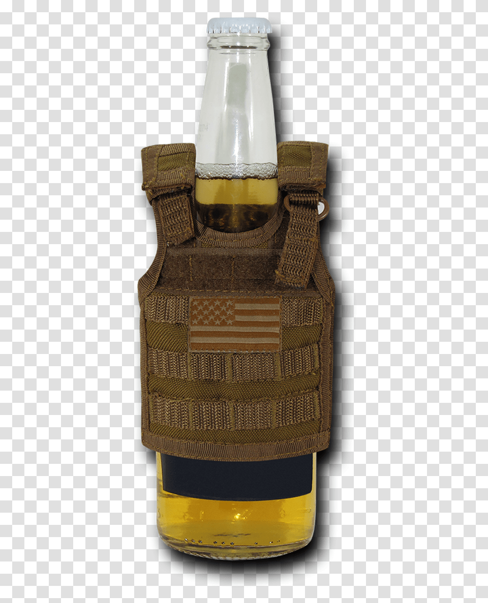Tactical Mini Vest Bottle Koozie Koozie, Apparel, Armor, Gold Transparent Png