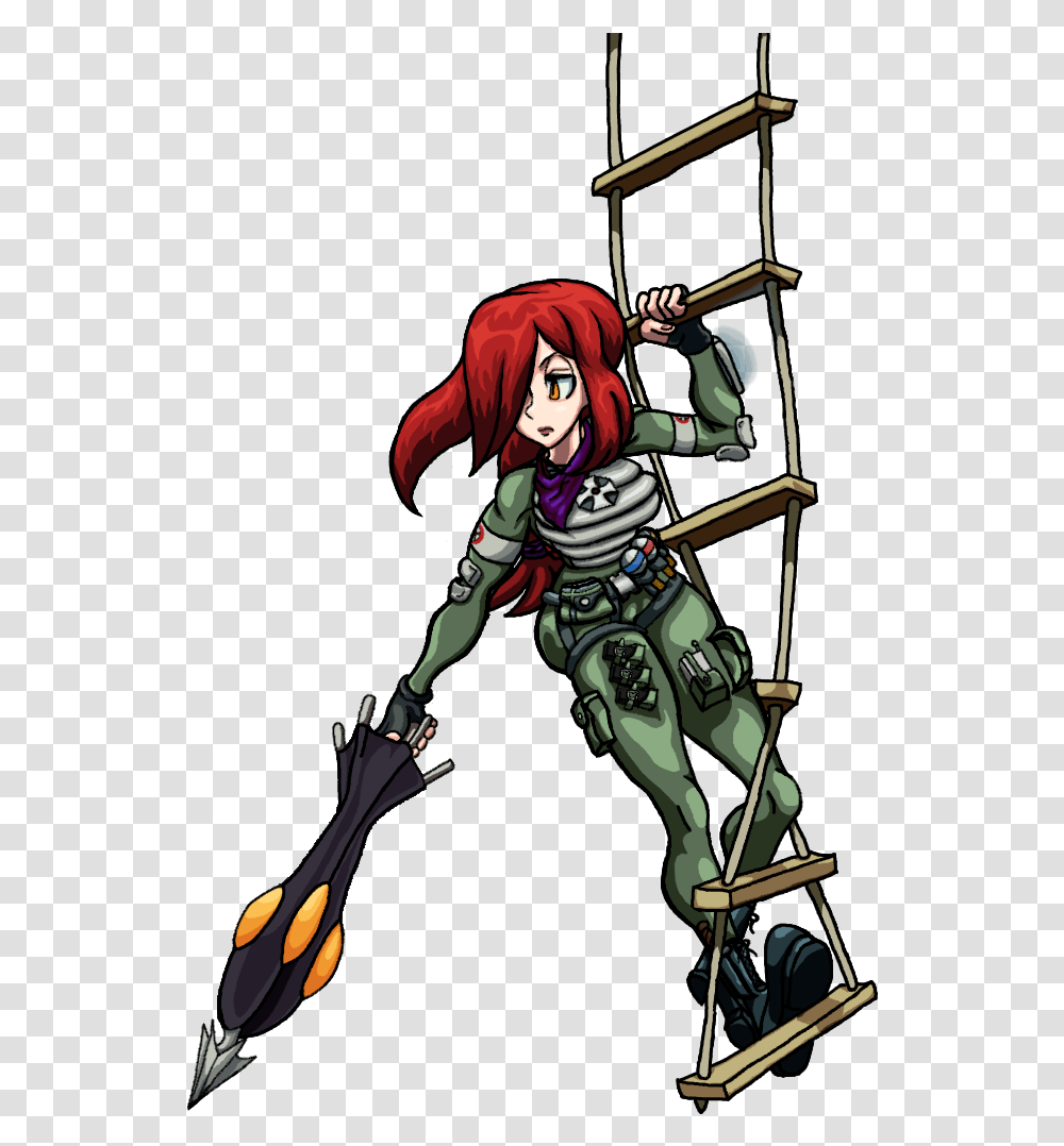 Tactical Parasoul Parasouldrop Skullgirls Parasoul, Costume, Person, Human, Sport Transparent Png