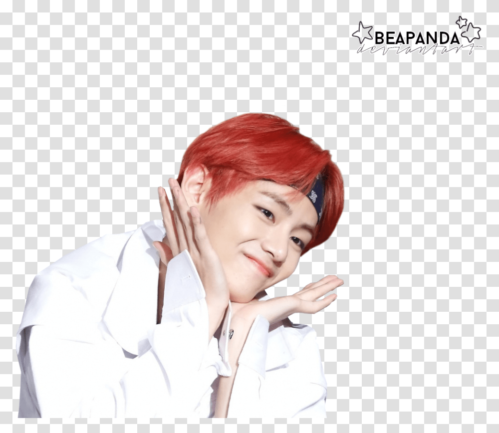 Taehyung And Bts Image Bts V Twitter Header, Lab Coat, Person, Female Transparent Png