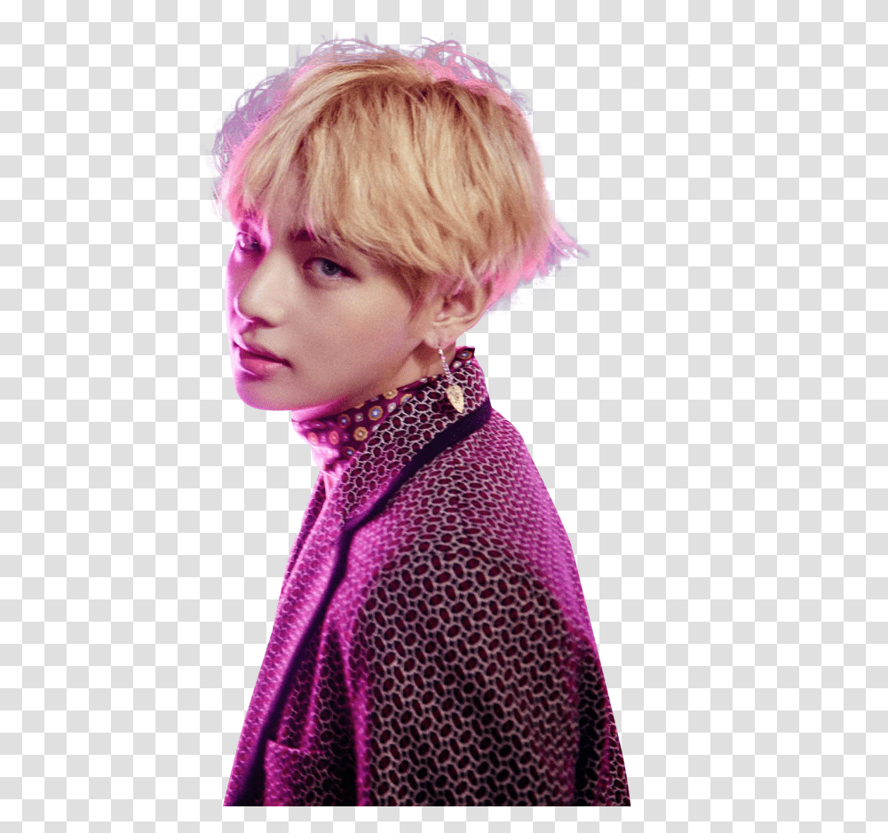 Taehyung Blood Sweat And Tears, Hair, Person, Human, Face Transparent Png