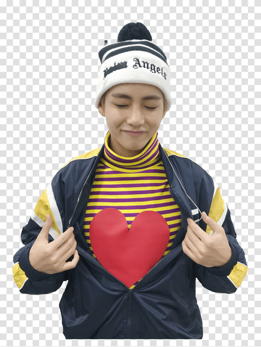 Taehyung Bts V Cute Boy Army Heart, Performer, Person, Human, Costume Transparent Png