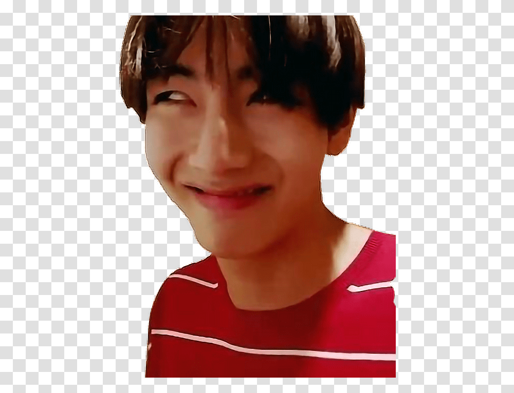 Taehyung Funny, Face, Person, Human, Smile Transparent Png