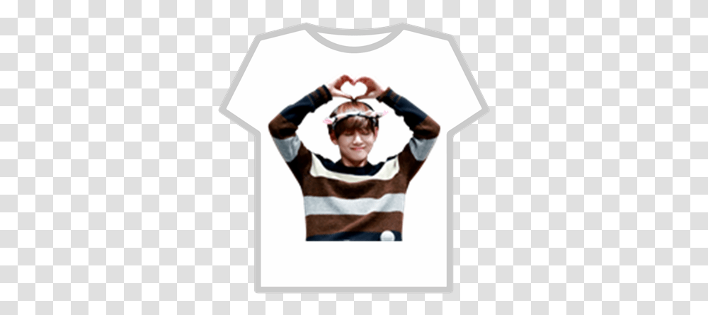 Taehyung Roblox Tae Bts Sticker, Sleeve, Clothing, Long Sleeve, Person Transparent Png