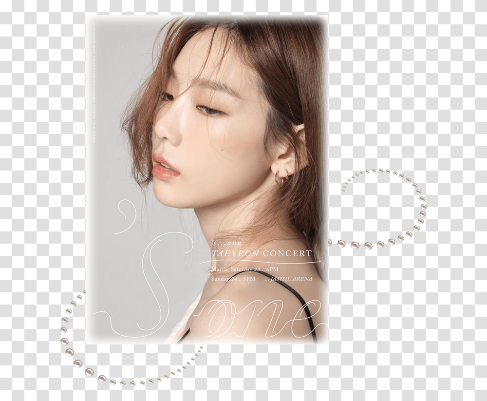 Taeyeon S One Concert, Person, Face, Accessories, Collage Transparent Png