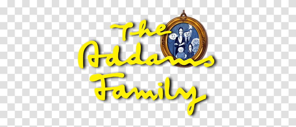 Taf Adams Family The Musical Logo, Text, Label, Pendant, Poster Transparent Png