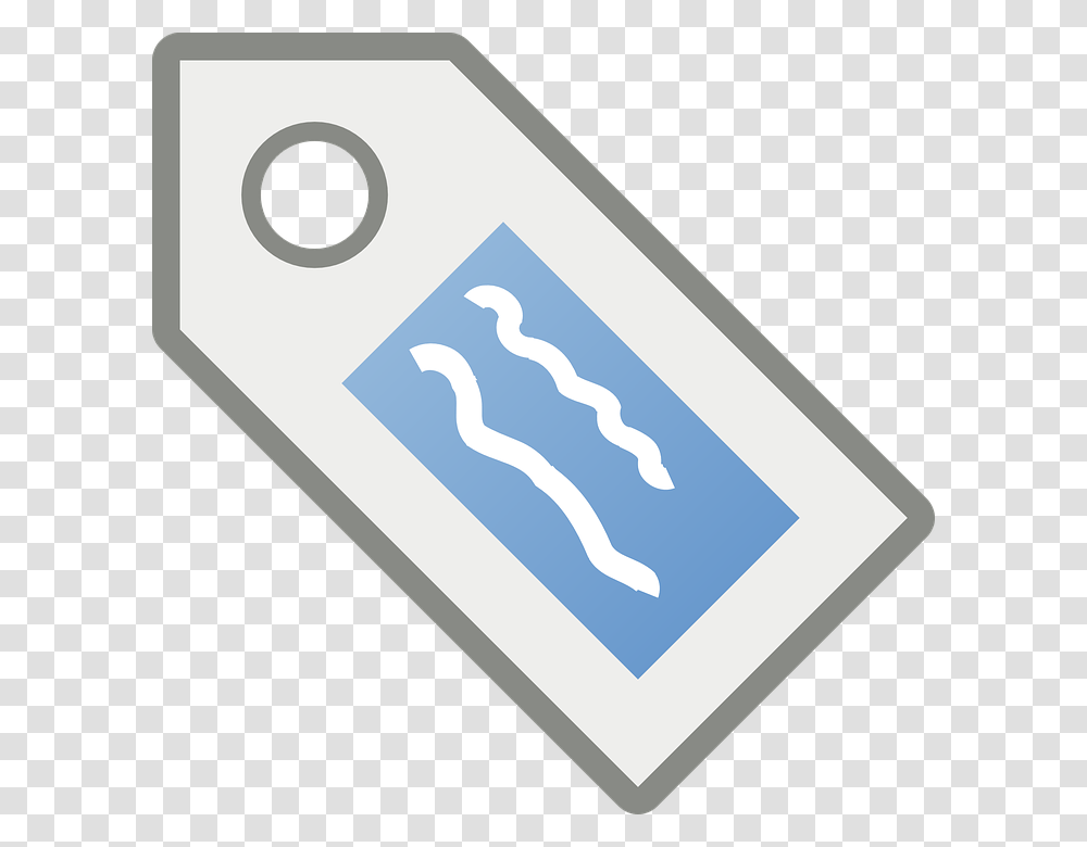 Tag Ticket Label Hole Color Angled Message Voucher Icon Blue, Rug, Electronics, Blade, Weapon Transparent Png
