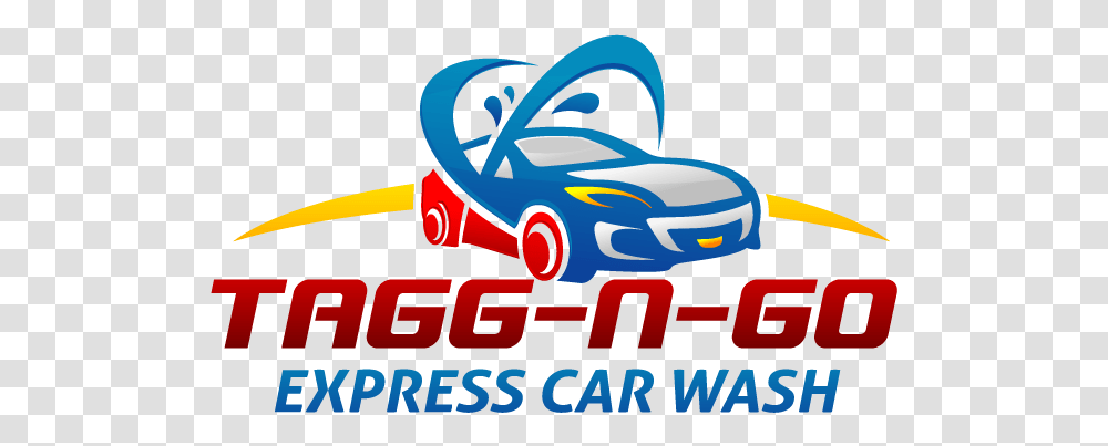 Tagg N Go Logo Car Wash En, Vehicle, Transportation Transparent Png