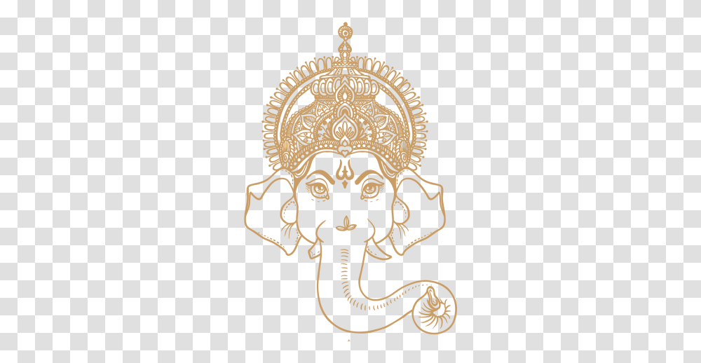 Tags Ganesha Elephant, Pirate, Rug, Head, Drawing Transparent Png