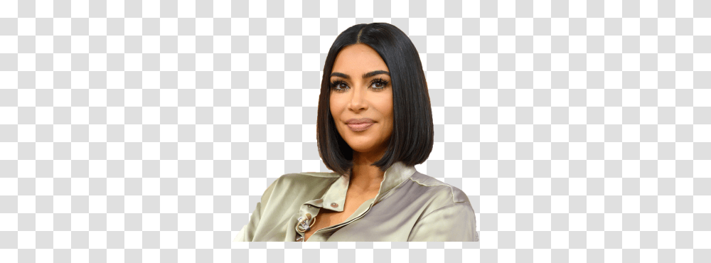 Tags Kim Kardashian Short Hair, Face, Person, Female, Clothing Transparent Png