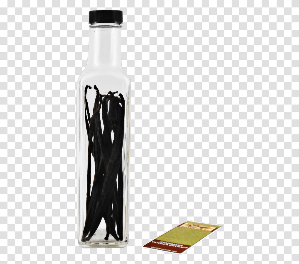 Tahitian Homemade Vanilla Extract Starter KitTitle Glass Bottle, Shaker, Beverage, Jar, Alcohol Transparent Png