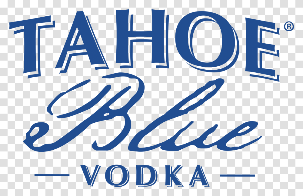 Tahoe Blue Vodka, Poster, Advertisement, Alphabet Transparent Png