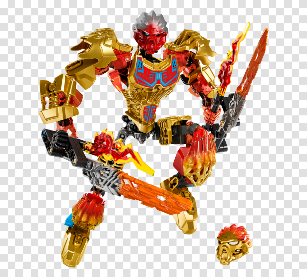 Tahu Bionicle Tahu Uniter Of Fire, Toy, Robot, Graphics, Art Transparent Png