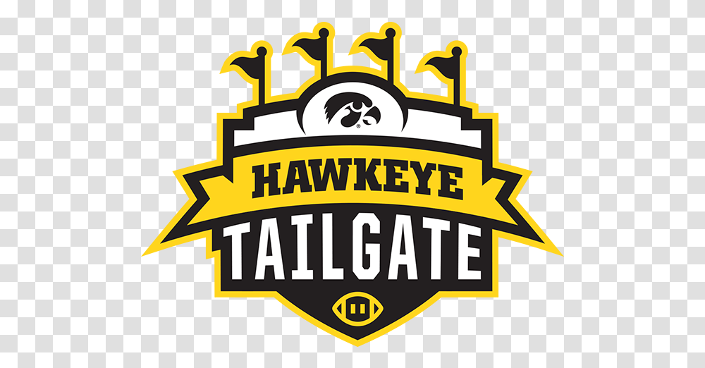 Tailgate Home - Iowa Football Gameday Iowa Hawkeye Tailgate, Label, Text, Logo, Symbol Transparent Png