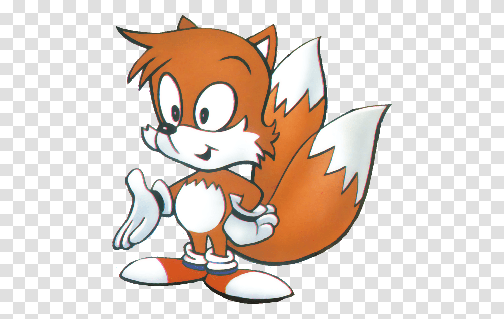 Tails Adventures Of Sonic The Hedgehog Tails, Outdoors, Label Transparent Png